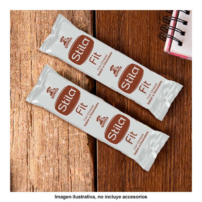 Stila Fit Quaker, Barras de Avena Sabor a Chocolate, caja con 6 unidades, 138g