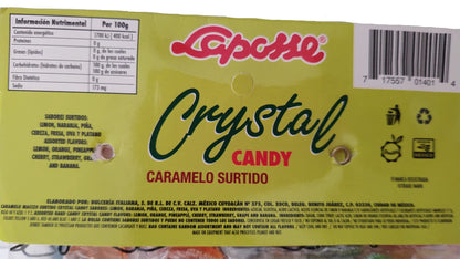 Laposse Caramelo Surtido Crystal Candy 1 kg