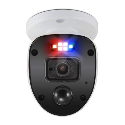 Swann Home DVR Sistema de cámara de seguridad con disco duro de 1 TB, 6 cámaras de 8 canales, video Full HD de 1080p, CCTV con cable para interiores y exteriores, visión nocturna a color, detección de