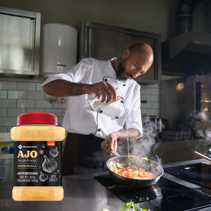 GAERO GLOBAL SOLUTION Ajo Picado En Agua Membe Mark By Gaero Shop | 1.36 Kg