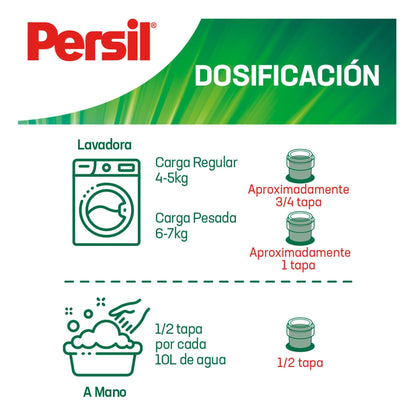 Persil - Detergente Gel Alta Higiene 9L Acción Profunda Plus con Efecto Anti-Bacterial (150 cargas), Remueve Manchas, Limpieza con Frescura Duradera, Tecnología Alemana