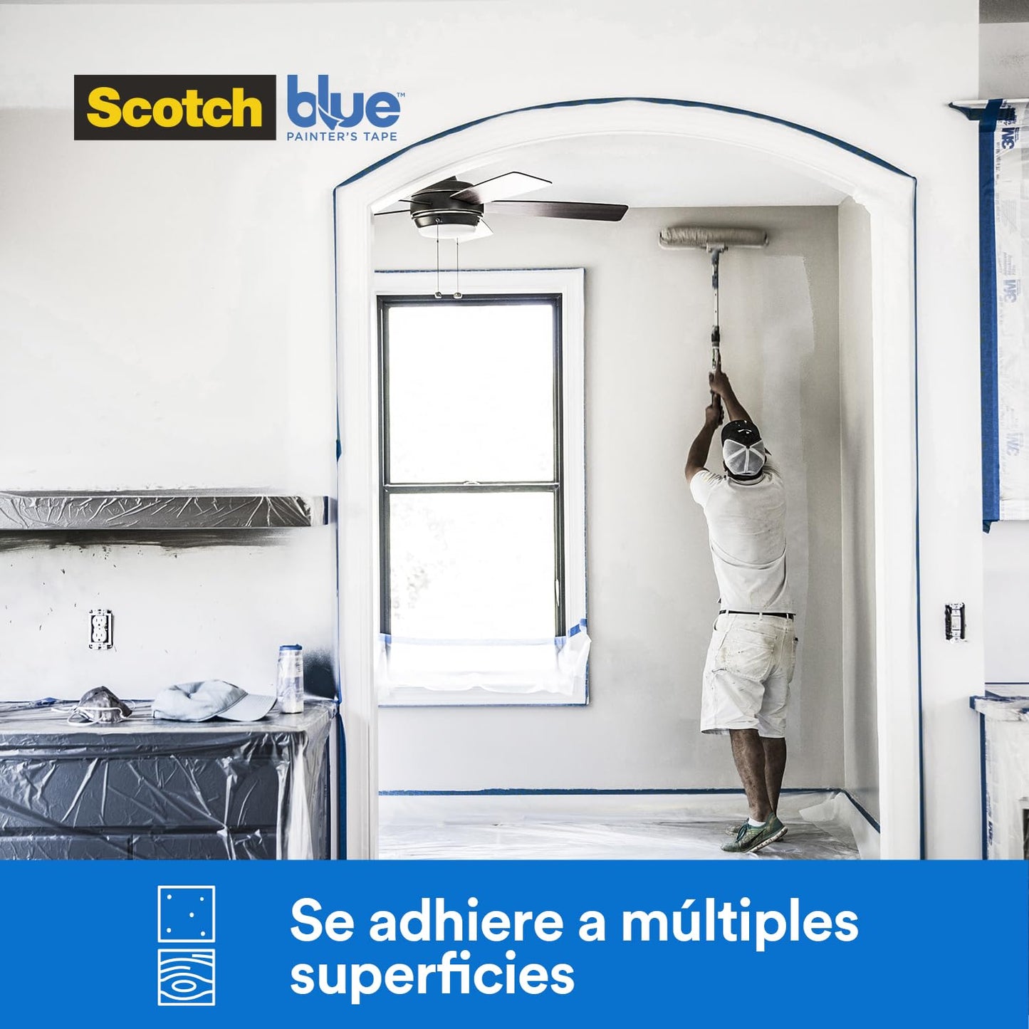 Scotch-Blue Cinta Masking Azul