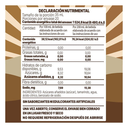Concentrados Deliciosa - Concentrado para Preparar Bebidas Naturales, Botella de 700ml - Rendimiento de 4 Litros por Botella - Ingredientes 100% Naturales