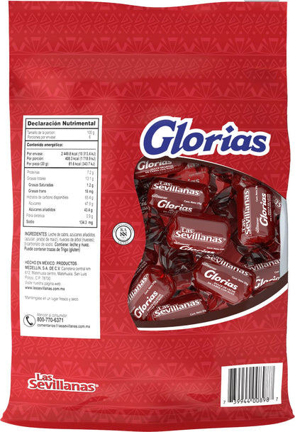 Glorias con nuez Las Sevillanas pack de 30 unidades
