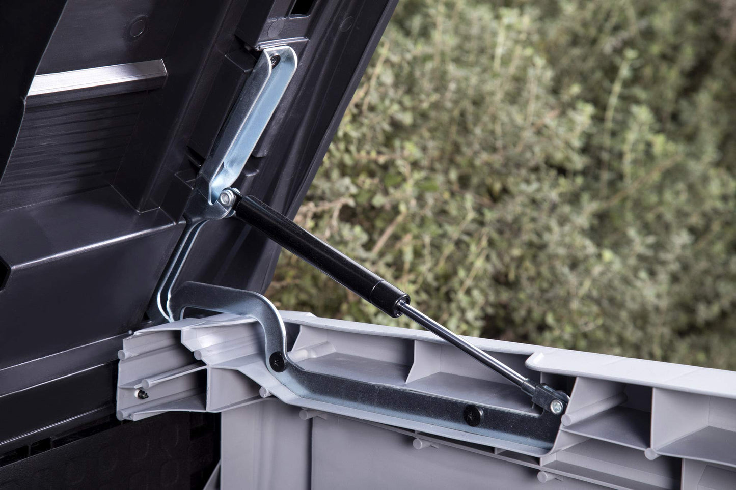 KETER 245009 Store It out Ace - Cobertizo Horizontal para Exteriores, Color Gris