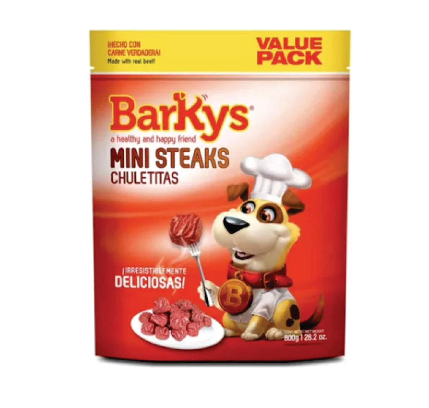 BARKYS Mini Steaks Chuletitas 800gr Value Pack