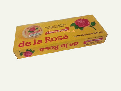 LA ROSA mazapan gigante de la rosa - 1 kg, 20 piezas de 50g