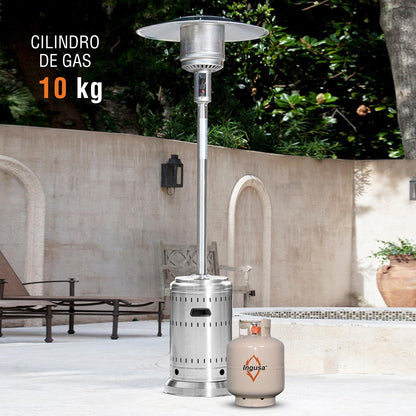 Ingusa - CILINDRO PARA GAS LP 20LBS PORTATIL VÁLVULA QCC AMERICANA