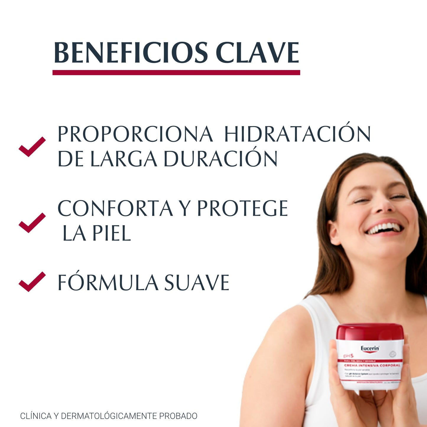 Eucerin Ph5 Crema Intensiva Corporal para Piel Sensible o Seca,450ml