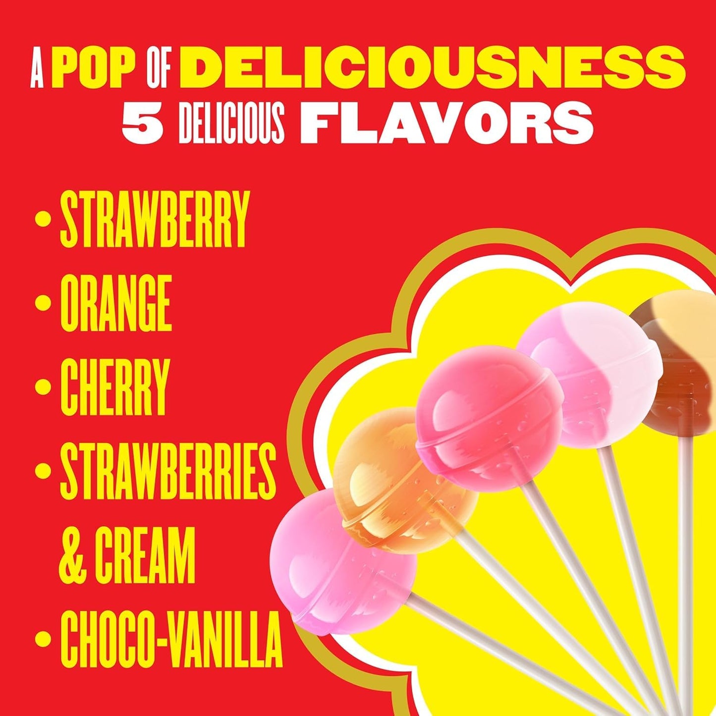 Perfetti van Melle USA Inc. - Perfetti van Melle USA Inc. - Minipiruletas Chupa Chups, ventosas para niños, caramelos a granel de Halloween, fiesta, bolsa de 240 unidades