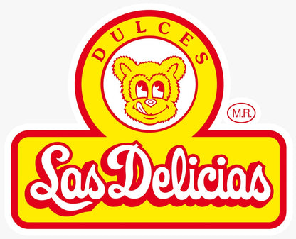 Brazalete 48 piezas, Dulce Comprimido Sabor Frutales en forma de pulseras, Las Delicias.