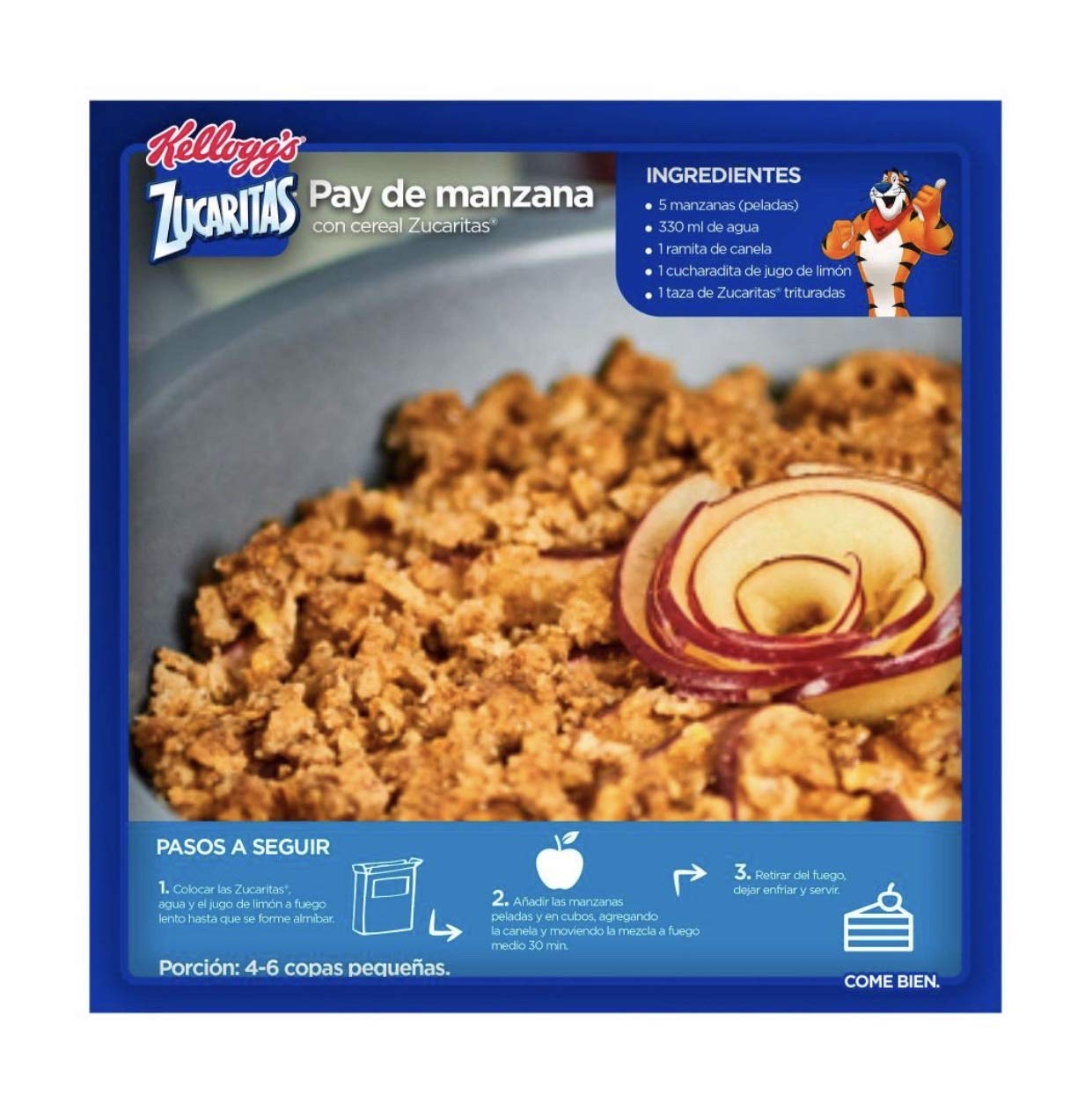 KELLOGG'S - Kellog's - Cereal Zucxaritas Kellog's, Desayuno Cena - 1.2 kg (empaque puede variar)