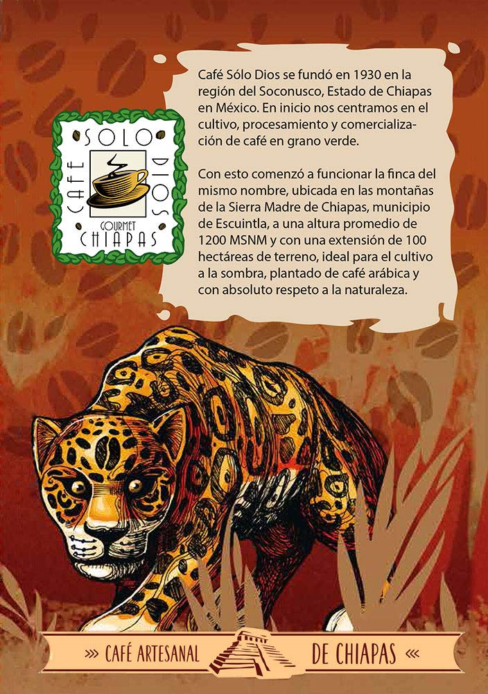 Café Solo Dios Grano Artesanal - 1 Kg