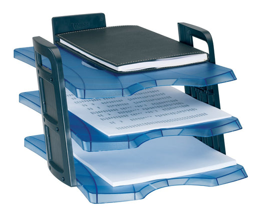 Maped - Charola p/escrit 3n clear office azl maped