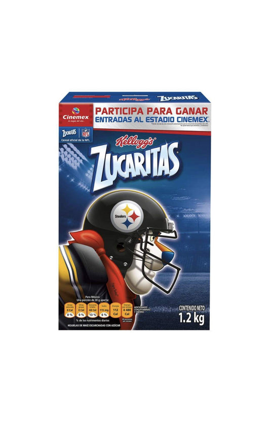 KELLOGG'S - Kellog's - Cereal Zucxaritas Kellog's, Desayuno Cena - 1.2 kg (empaque puede variar)