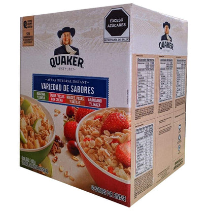 Quaker - Quaker Avena Instantanea Diferentes Sabores 40 Sobres