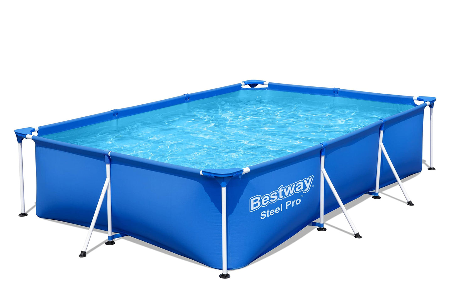 Bestway Steel Pro - Piscina para Exteriores, Piscina sobre el Piso, Varios tamaños