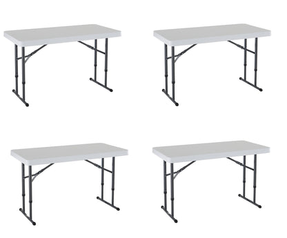 Lifetime Commercial - Mesa Plegable de Altura Ajustable