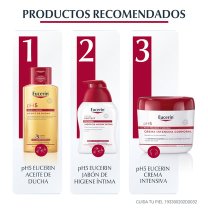Eucerin Ph5 Crema Intensiva Corporal para Piel Sensible o Seca,450ml