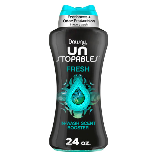 Downy- Perlas potenciadoras de aroma Downy Unstopables In Wash, aroma fresco, 24 oz, perlas potenciadoras de aroma Downy, Unstoppable