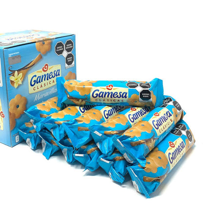 Maravillas - galletas gamesa maravillas | 12 paketines 1.2kg | pan | candy | cafe | leche | chocolates | snack | butter | vainilla | mermelada