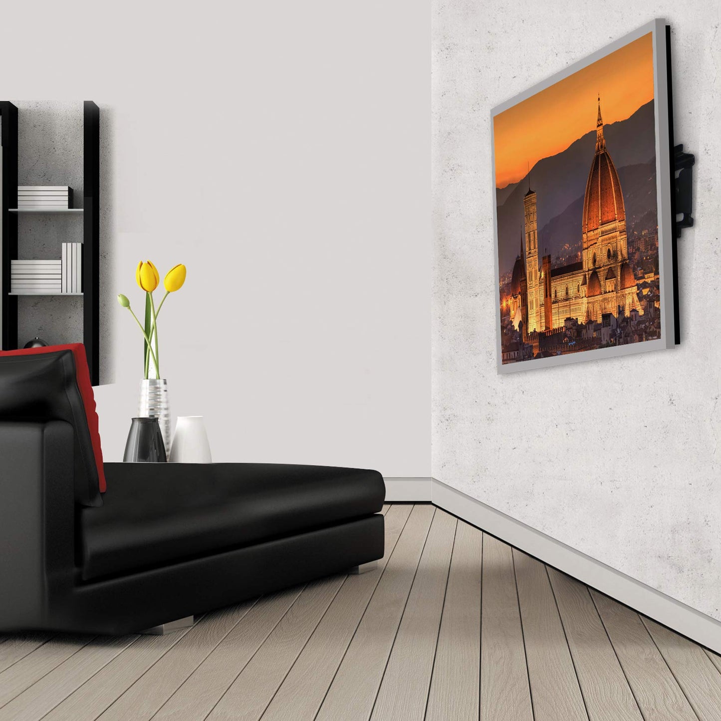 Macformet Soporte Universal para Pantallas LCD, LED y Curvas 40"-90" Inclinable