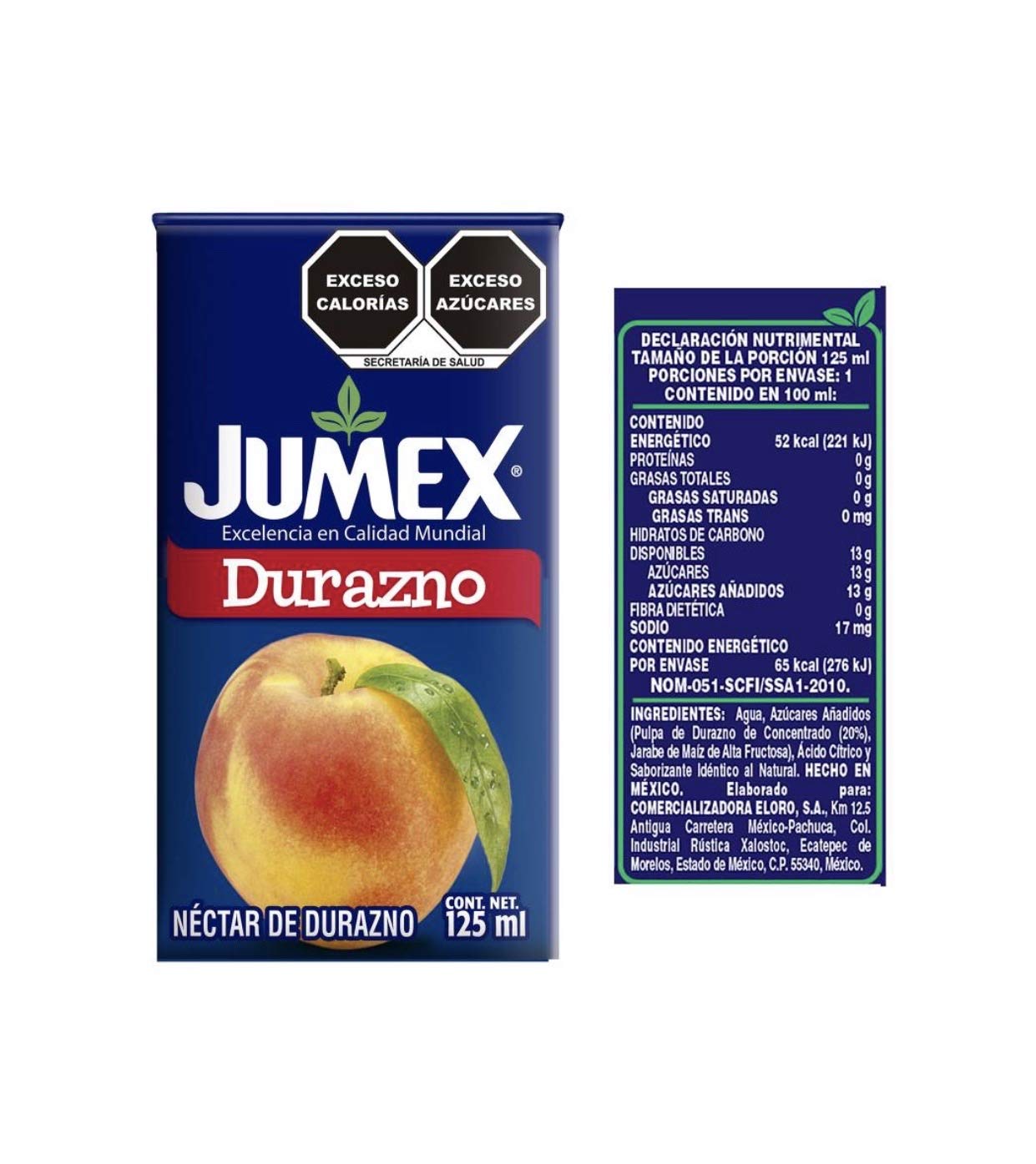 “Genérico” - Jumex Mini Jugos De Frutas Paquete Jumbo Surtido Con 50 Piezas De 125 Ml