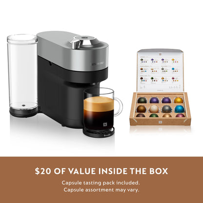 Nespresso Vertuo POP+ Deluxe Coffee and Espresso Machine by Breville