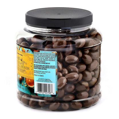 Almendras cubiertas de chocolate con leche -53 oz - Members Mark