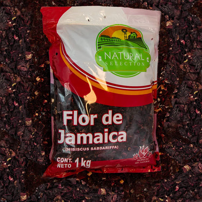 Natural Selection Flor de Jamaica 1 kilo gramo