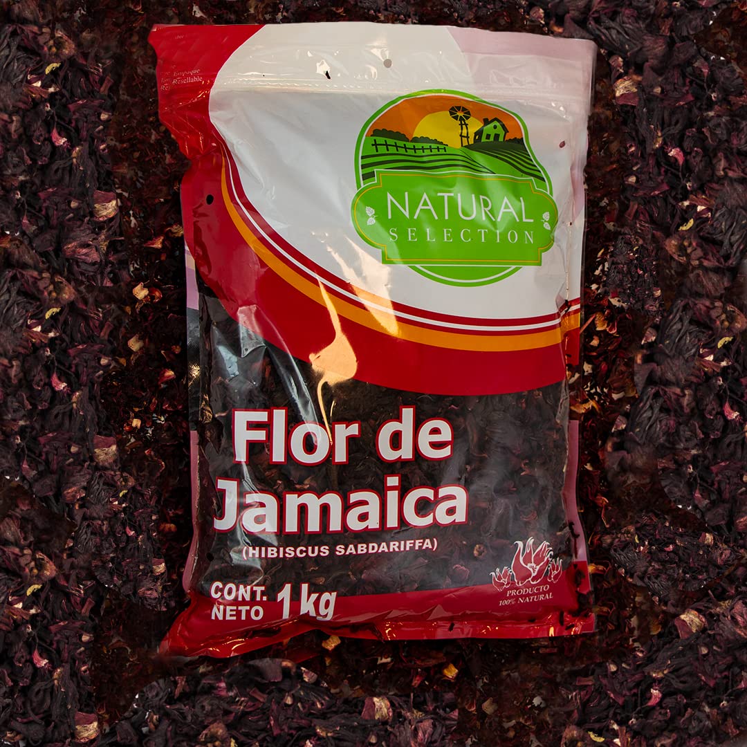 Natural Selection Flor de Jamaica 1 kilo gramo