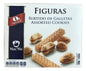 Macma - Galletas Macma Figuras Surtido de Galleta tipo graufrette rellena de sabor avellana, cacahuate o almendra Cont. Net. 270g