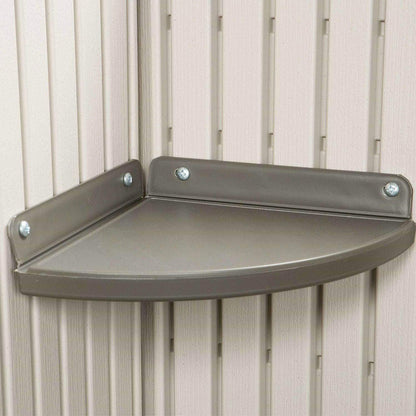 Lifetime - Lifetime - Cobertizo de almacenaje con ventanas para exteriores reforzado, 2 unidades