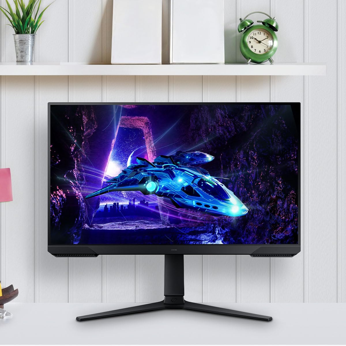 Samsung Monitor Gamer 24 Pulgadas Odyssey, FHD VA 180 Hz, G3