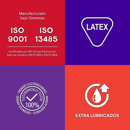 Playboy Condoms | Vitrolero con 100 condones