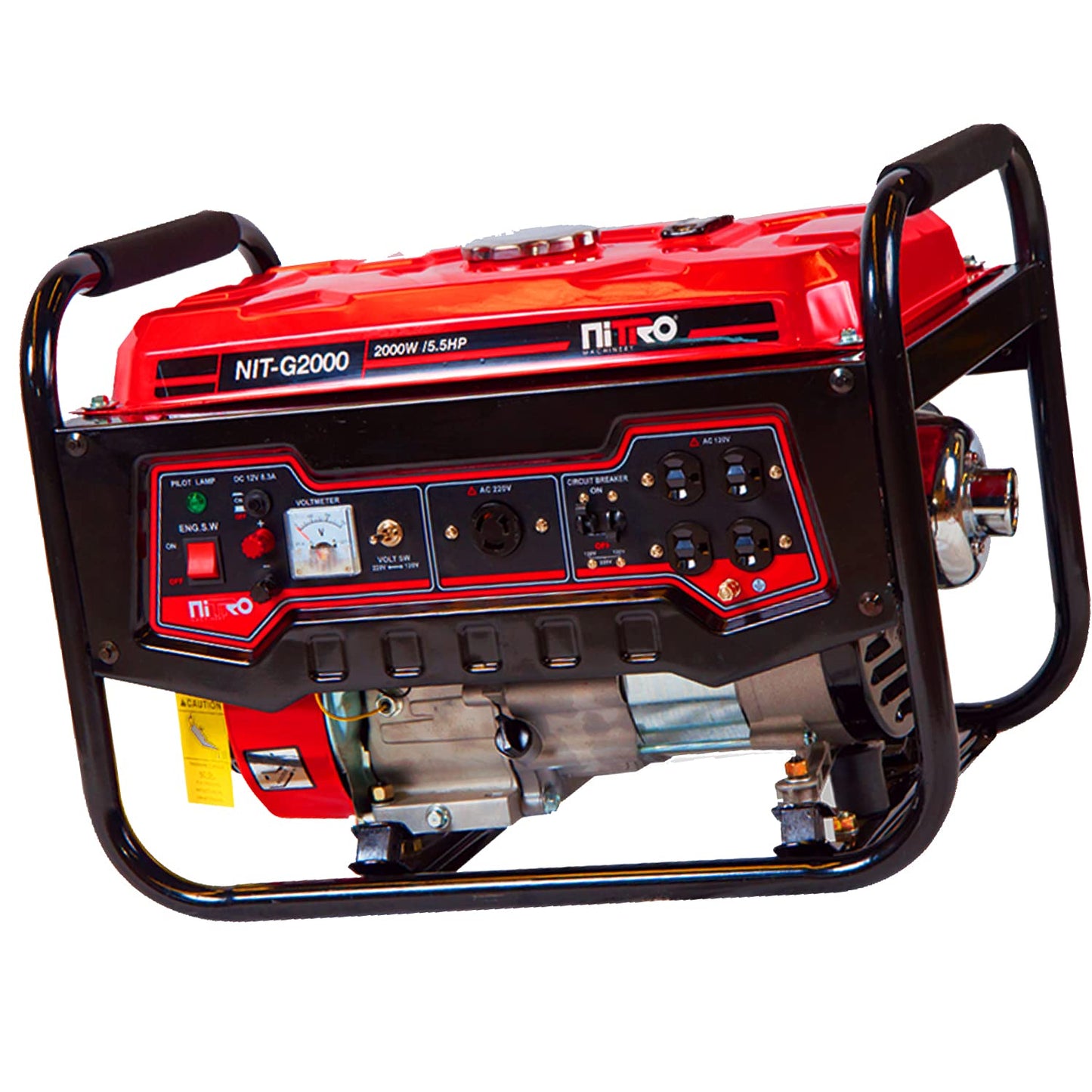 Nitro - GENERADOR 2000Wtts 5.5 HP 120V/60Hz GASOLINA 4T NITRO NIT-G2000