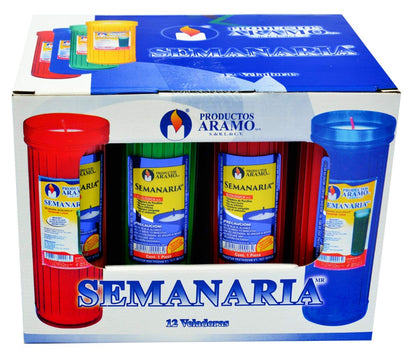 ARAMO | Caja Semanaria | Línea Ecológica | 12 piezas con 340 gr c/u