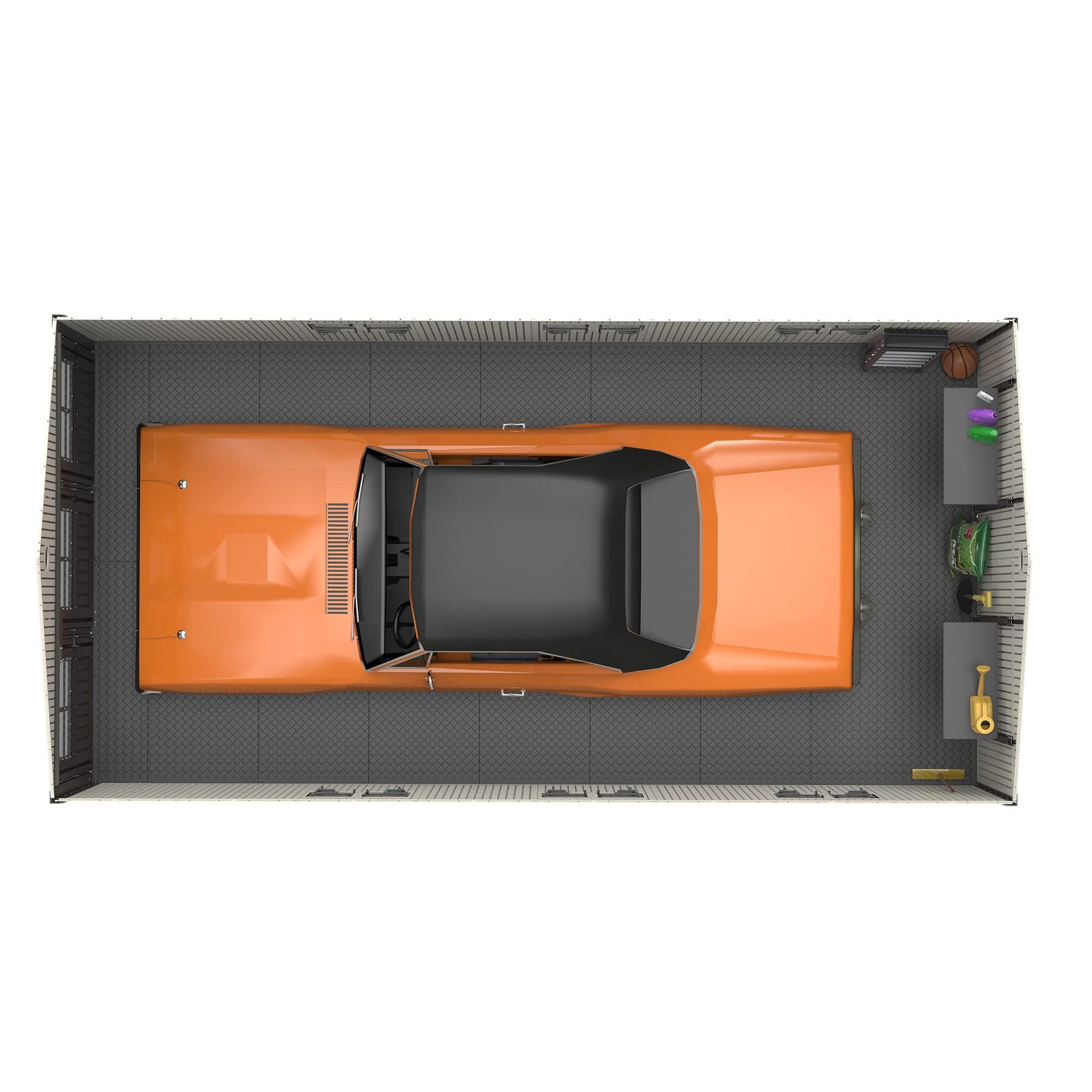 Lifetime - Lifetime Cobertizo de almacenamiento (3,4 m x 6,4 m)