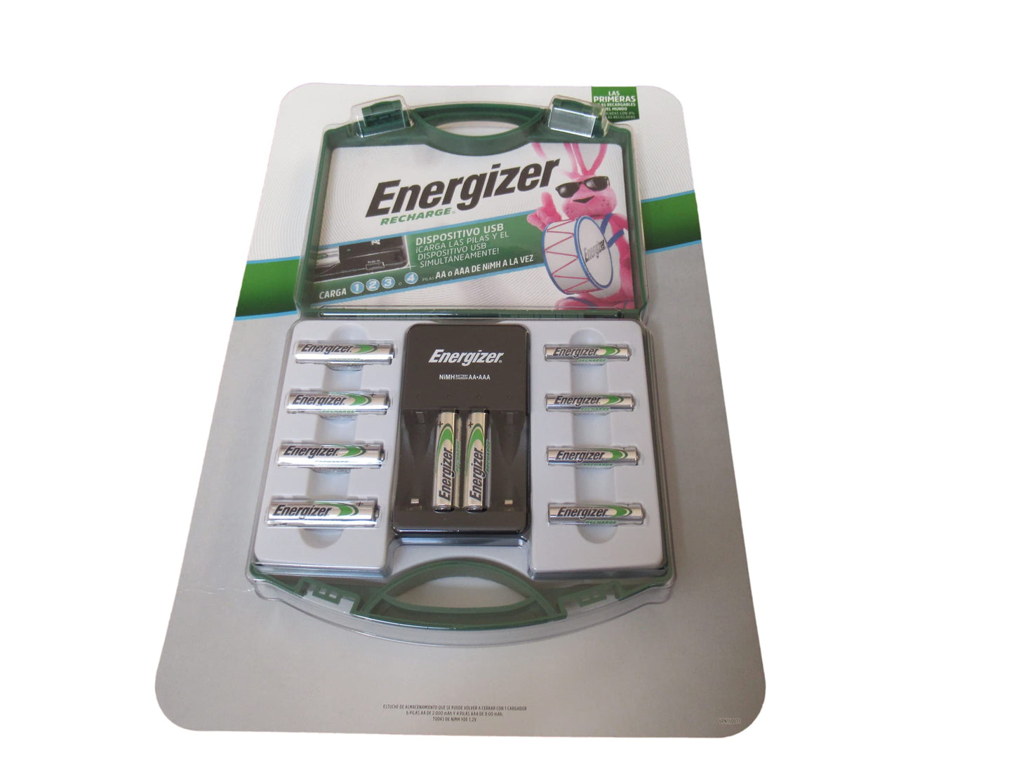 Energizer Recarga, 6 pilas AA y 4 pilas AA recargables con 1 cargador