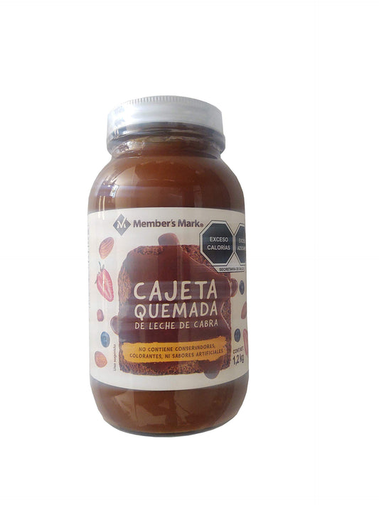 Members Mark - Members Mark Cajeta Quemada De Leche De Cabra Sin Conservadores, Colorantes, Ni Sabores Artiiciales 1.2Kg