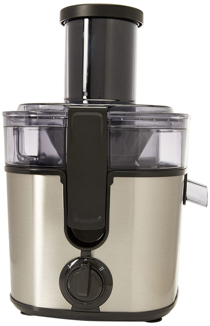 Koblenz - Extractor de Jugos Koblenz de 600 ml con Separador de Espuma, 300 W de potencia, 2 Velocidades, Diseño Moderno, Color Acero Inoxidable, JEKM-500 IN, 00-0514-00-0