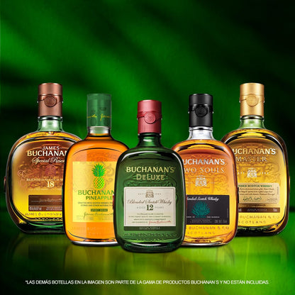 Buchanan's, Two Souls 750 ml, Whisky Escocés, Acabado en Barricas de Tequila, Dulce y Notas Herbales