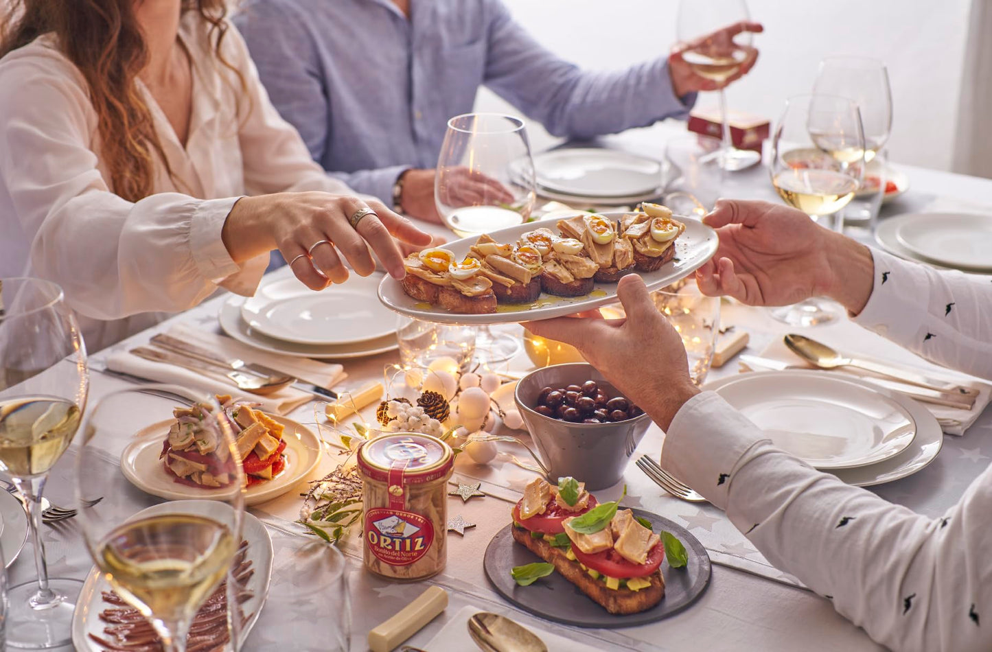 ORTIZ Atún blanco en aceite de oliva, 8 onzas