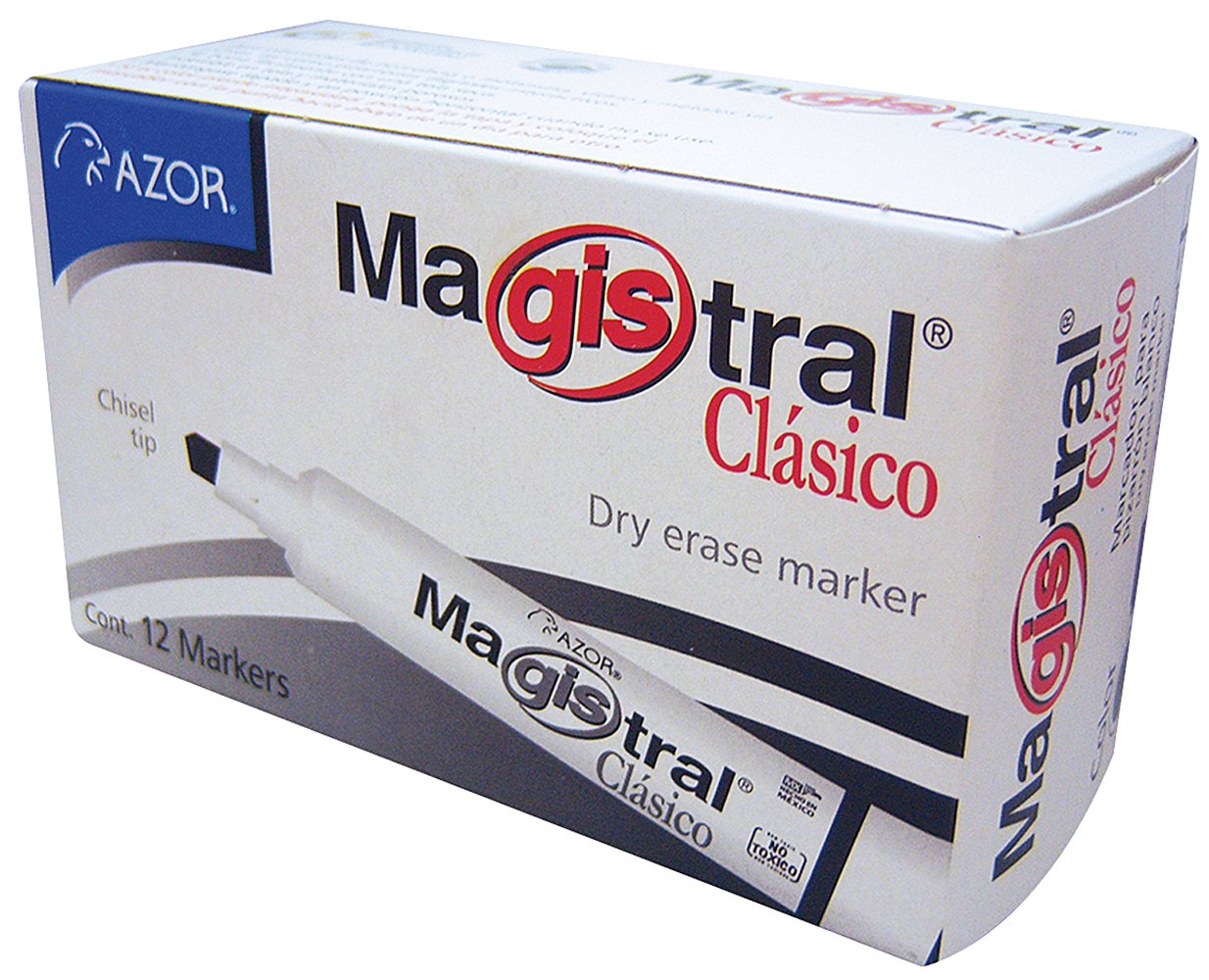 AZOR - Magistra- Marcador p/pizarron grso vde cja/12 magistra