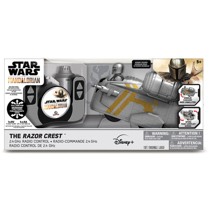 [Actualización 2021] Star Wars Mandalorian & The Child Grogu Baby Yoda Movie – Coche RC de 9 Pulgadas con Control Remoto – Control de Radio de 2.4 GHz