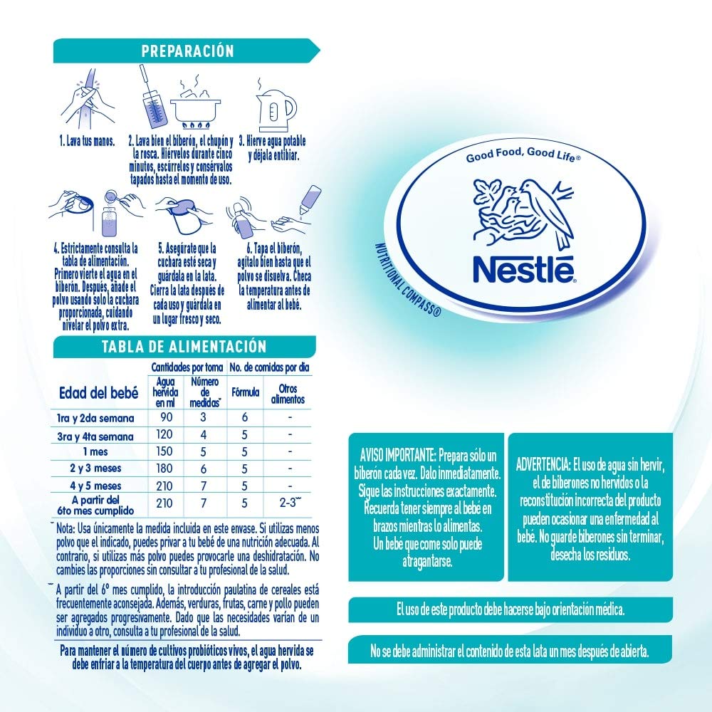 Nestle Nan Fórmula Infantil 1 Optipro, Nestle
