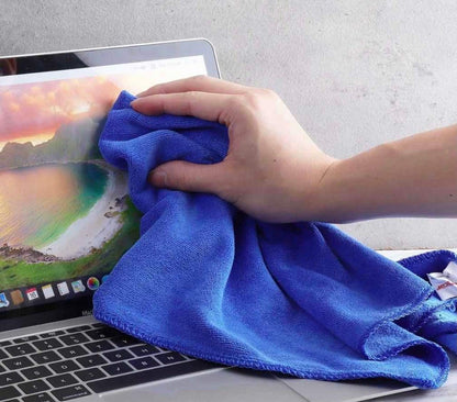 “Genérico” - “Genérico” Toallas Multiusos DE Microfibra Paquete con 36 Piezas DE 40cm X 40cm Taller Cocina