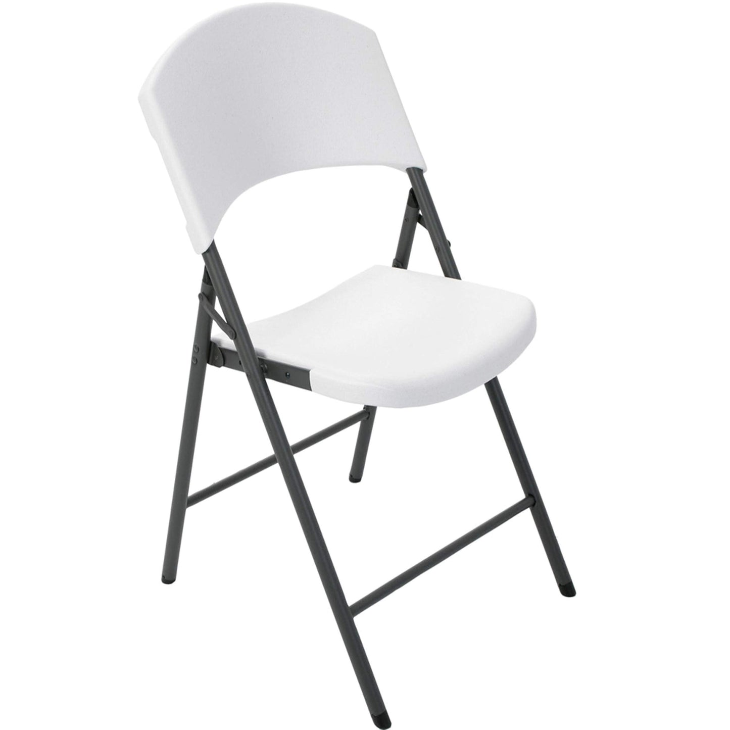 Lifetime Products Silla Plegable contorneada, Color Blanco