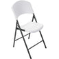 Lifetime Products Silla Plegable contorneada, Color Blanco
