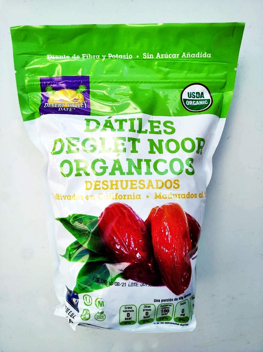 Tierra de Colores - Dátiles Orgánicos Deshuesados Madurados al Sol 1.8 kg - Tierra de Colores